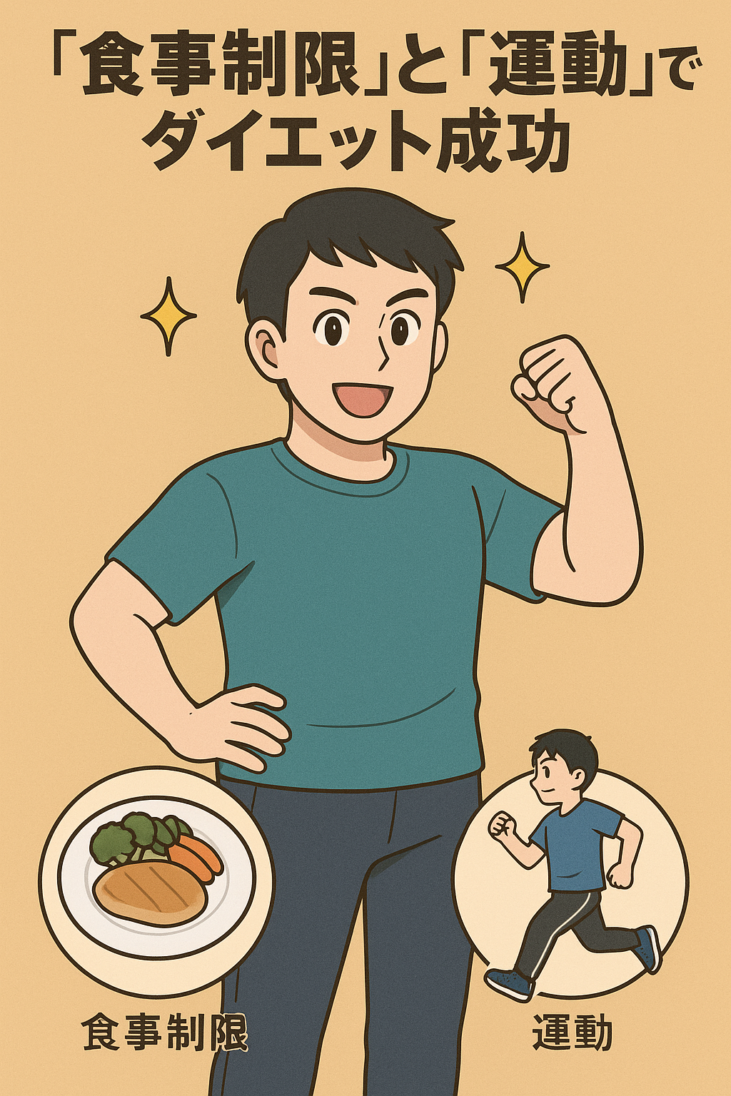 食事制限と運動ダイエット.png